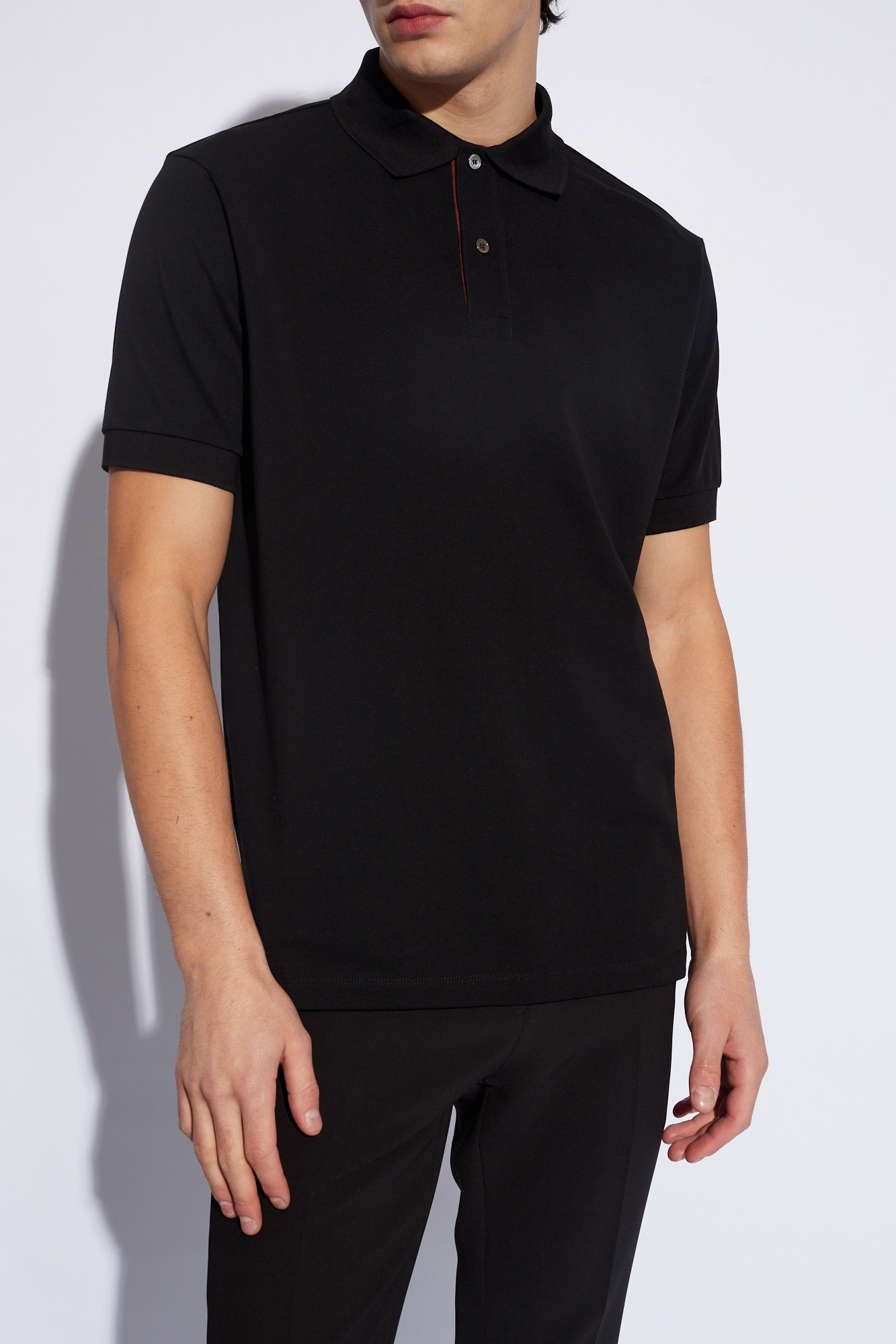 Tシャツ・カットソー Paul Smith SS23 COTTON POLO (M1R/698PP/D00086_19) Paul Smith Cotton Polo Shirt | Blue | FARFETCH